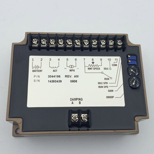 Sistema de Cummins Panel de control de velocidad 3044196